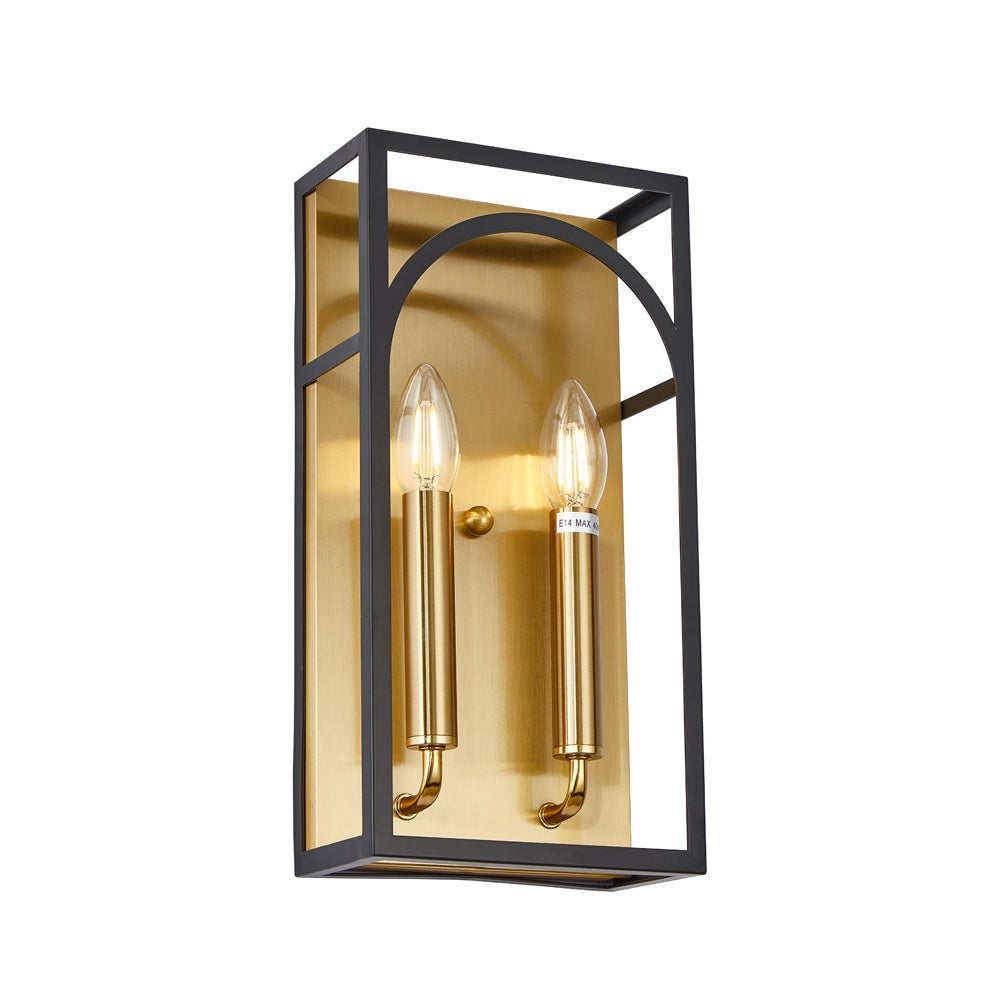 Kylen Wall Light - Black & Gold I-PL-WL-2021-B