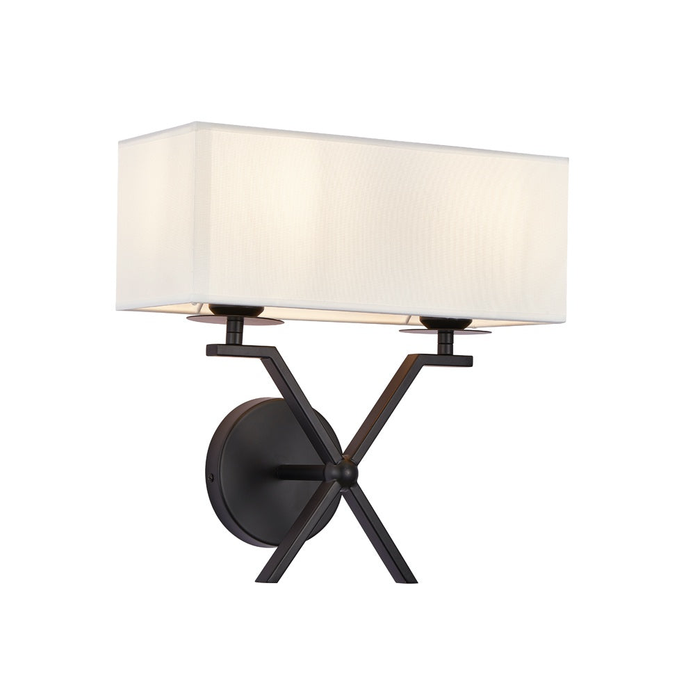 Grey Wall Light - Black I-PL-WL-2054-B