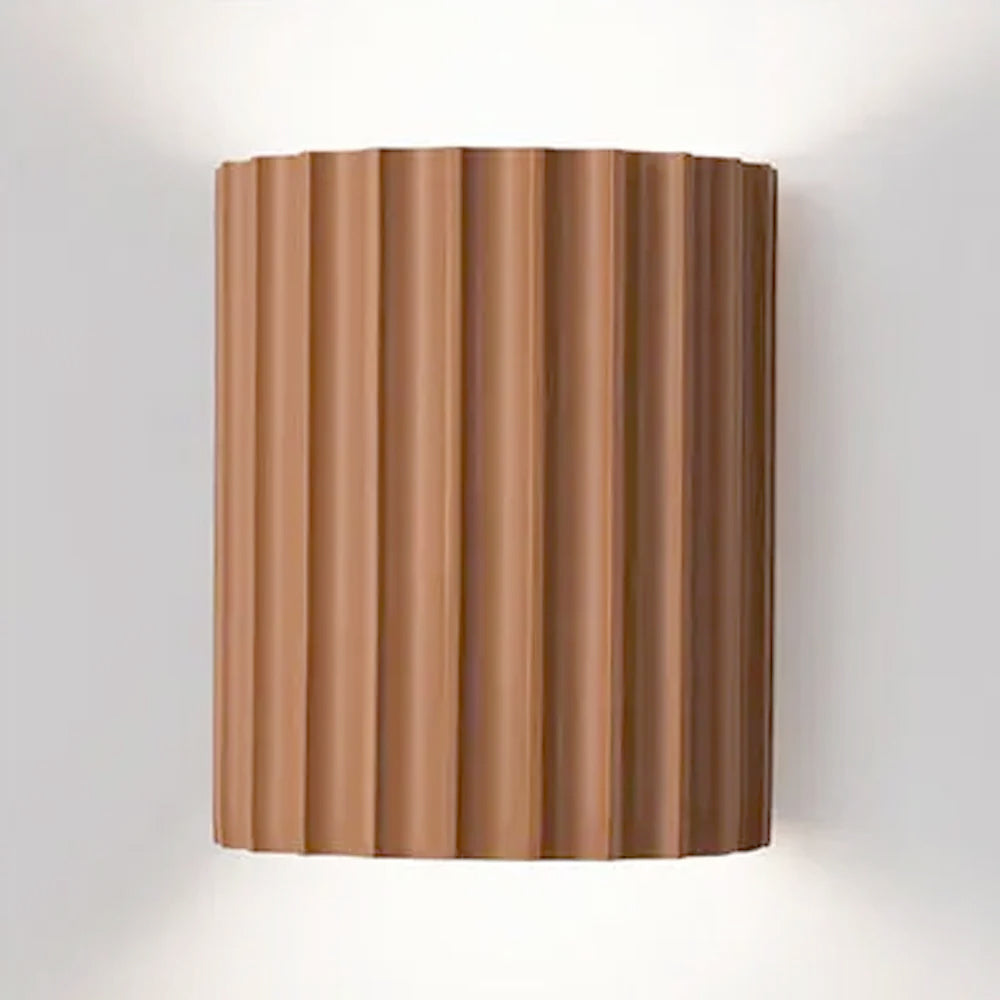 Ribb Wall Light - Clay I-PL-WL24-O