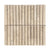 Travertine 3D Reverse Fluted Mosaic Tiles - Honed (1 Box) LND-107-TRV