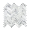 Carrara Bianco Small Herringbone Mosaic Tiles - Polished (1 Box) LND-108-CR