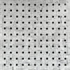 Carrara Bianco & Nero Marquina Double Basketweave Mosaic Tiles - Polished (1 Box) LND-116-CRNM