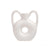 White Ceramic Vase with Handle Detail LT1011-E