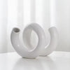 White Ceramic Vase LT1023-W