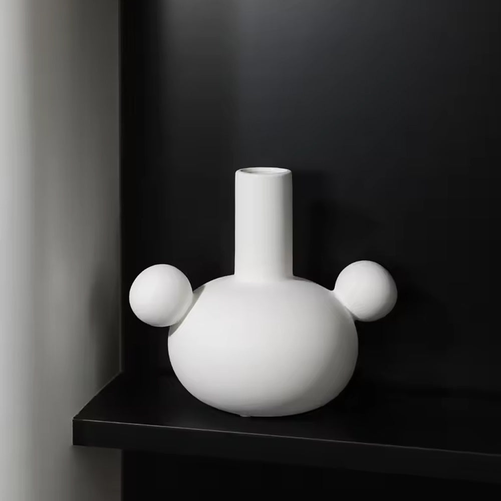Offwhite Ceramic Bud Vase LT934-B