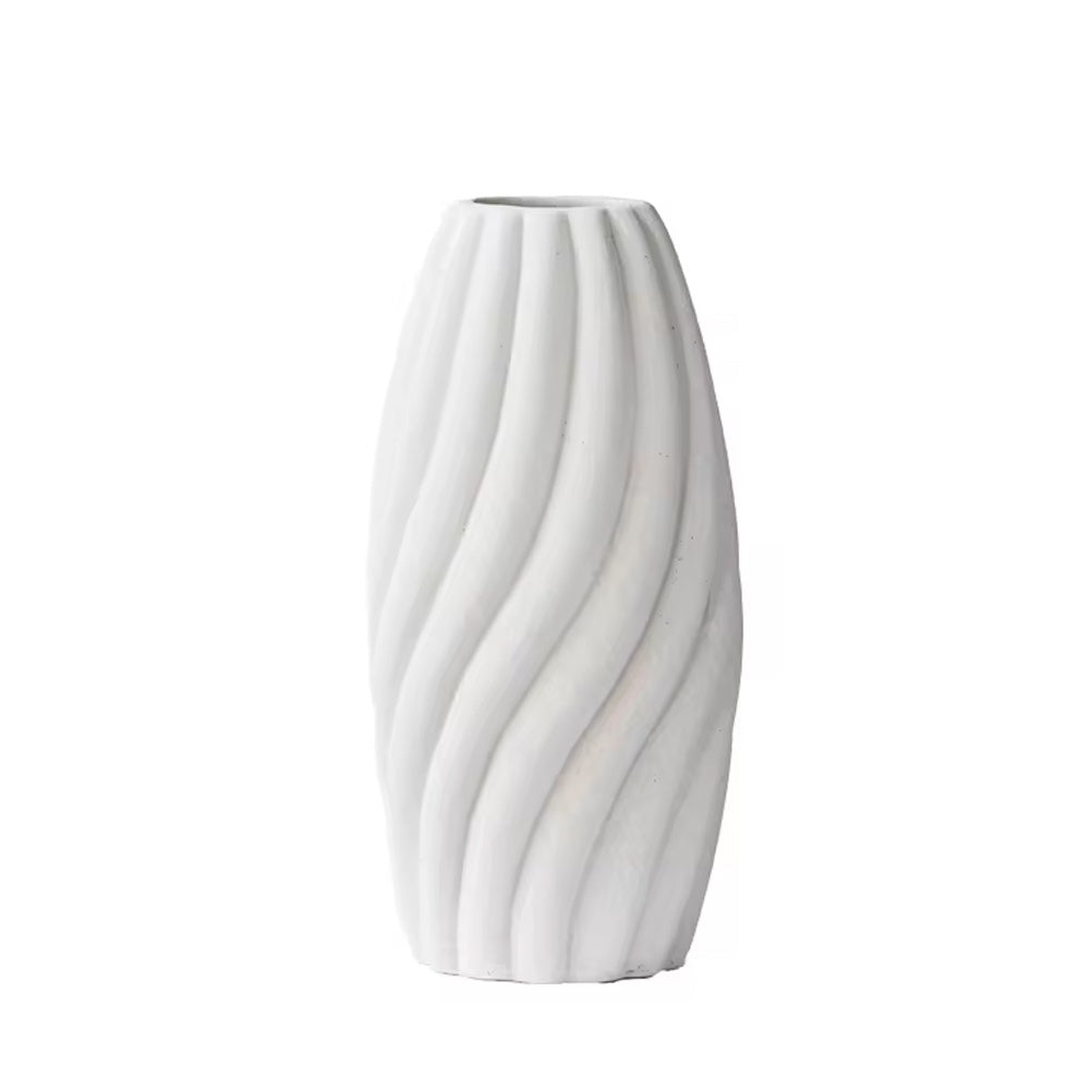 White Ceramic Vase - Small LT964-B-S