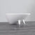 White Ceramic Decorative Bowl LT979-W-B