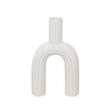 White Ceramic Bud Vase LT986-B