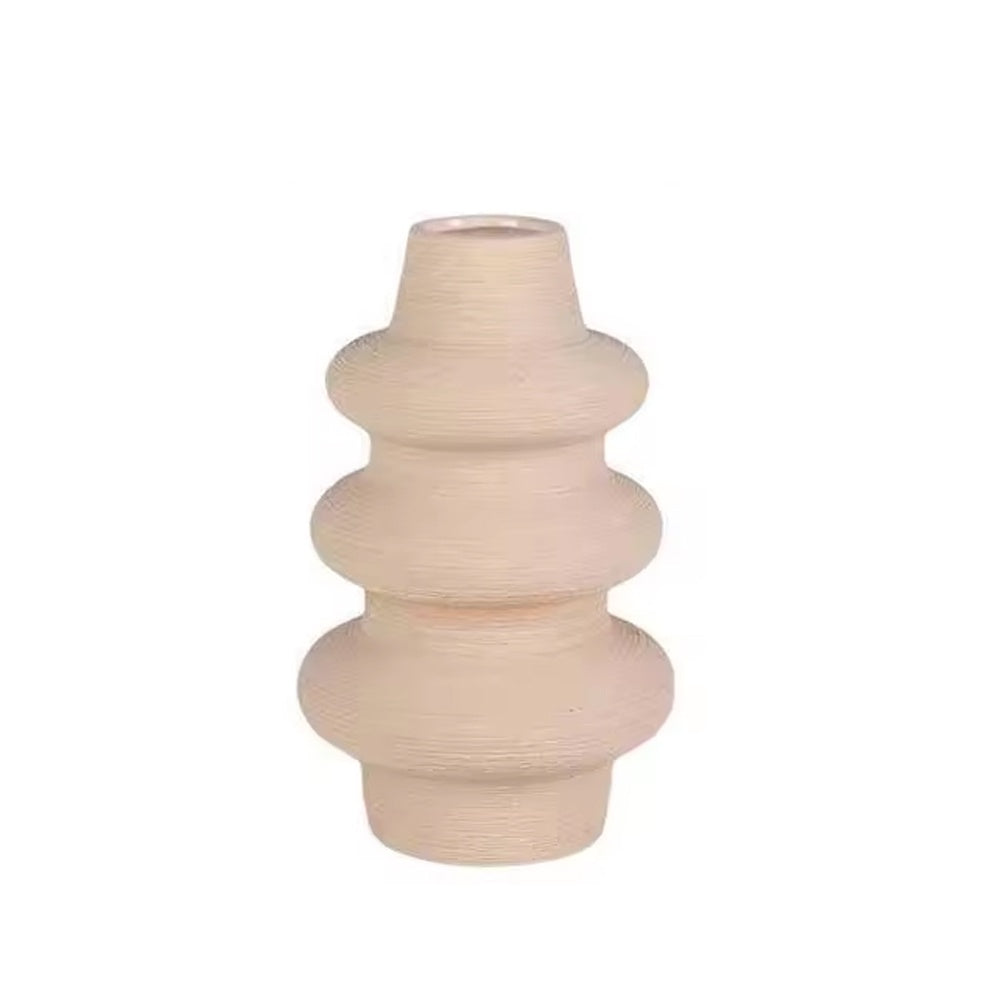 Beige Ceramic Vase LT989