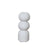White Ceramic Candleholder LT990-W-A