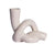 White Knotted Ceramic Vase LT997-A