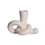 White Knotted Ceramic Vase LT997-B