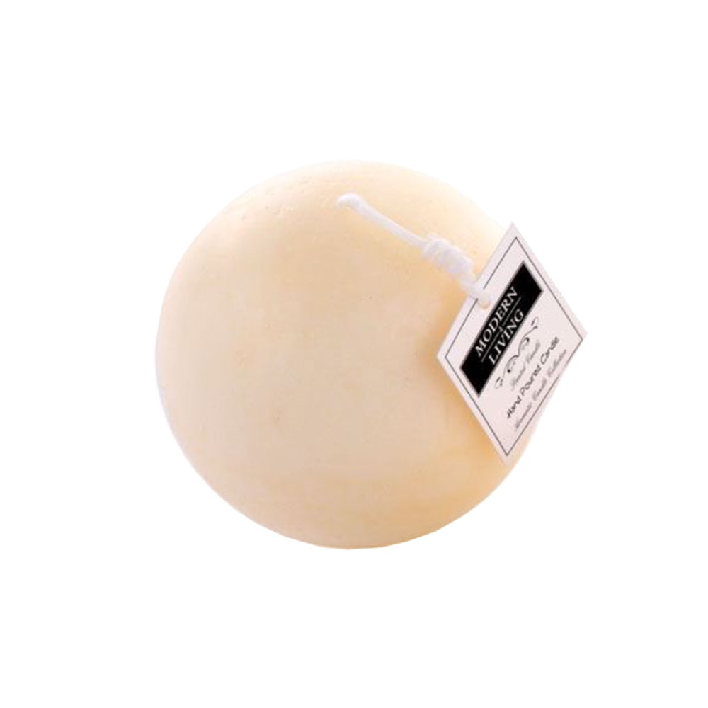 Round Offwhite Candle - Large LZSL0010W1
