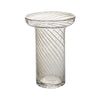 White Pedestal Glass Vase - Tall MLBLAR10012