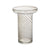 White Pedestal Glass Vase - Tall MLBLAR10012