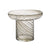 White Pedestal Glass Vase - Medium MLBLAR10014