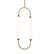 Nelly Pendant Light Vertical - Gold - 64cm NT-22-A/H640 GD