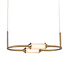 Nelly Pendant Light Horizontal - Gold - 40cm NT-22-B/H400 GD