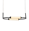 Nelly Pendant Light Horizontal - Black - 52cm NT-22-B/H520 BK