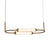 Nelly Pendant Light Horizontal - Gold - 52cm NT-22-B/H520 GD