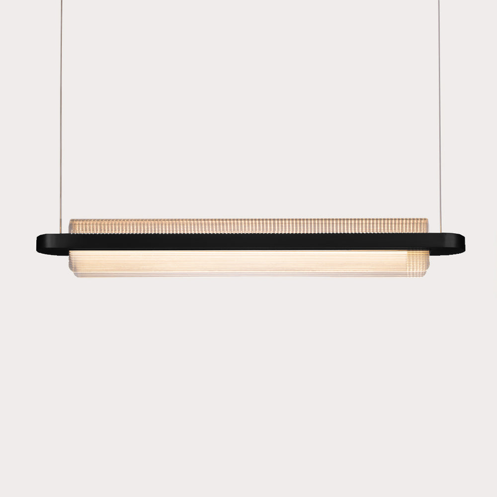 Edmund Linear Pendant Light - Black NT-28-A-BK