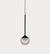 Opal Pendant Light NT-42-A-BK