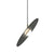 Orbit Pendant Light Large - Black P1951-BL