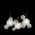 Coquette Linear Chandelier P6012/14L DNB