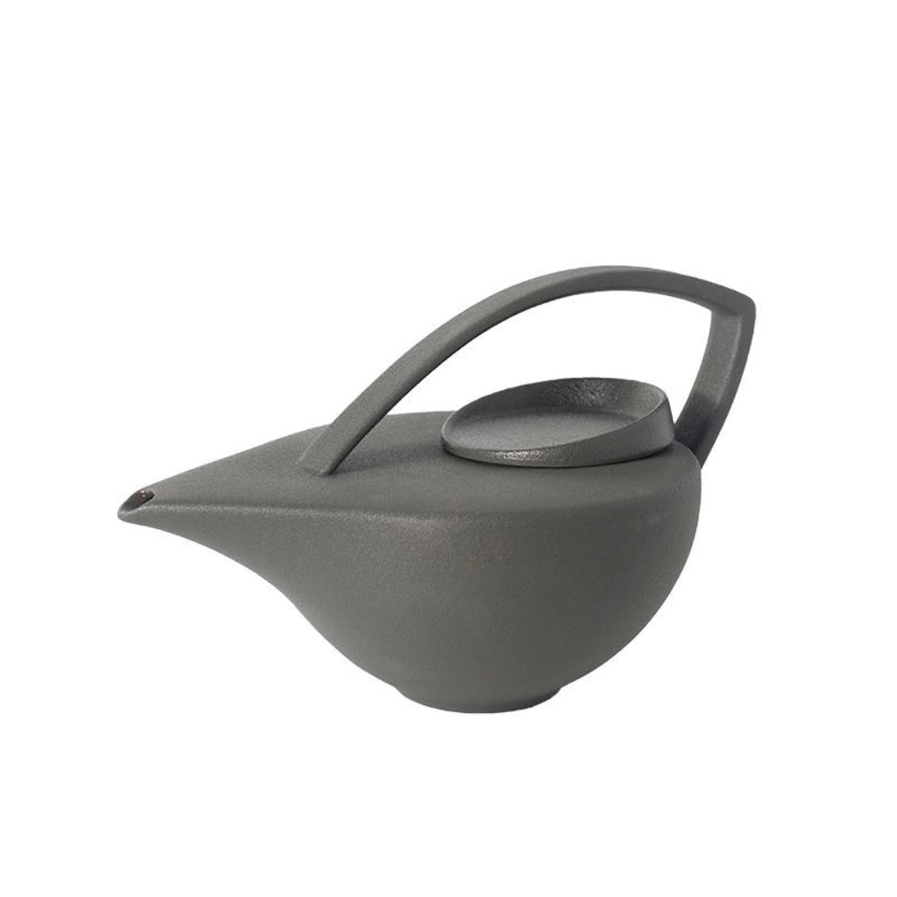 Grey Ceramic Japanese Teapot RYST3198BL