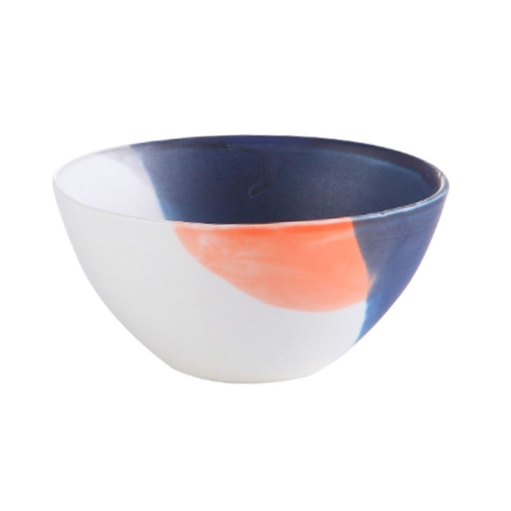 Spots Large Bowl - Coral RYZR18047O2