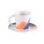 Spots Cup & Saucer - Coral RYZR18051O