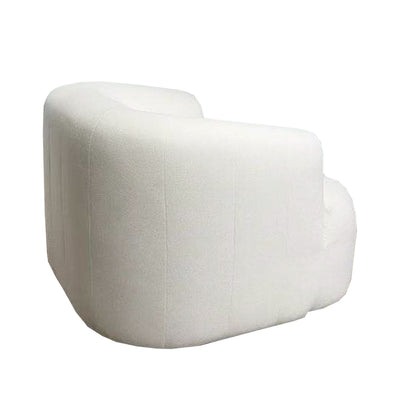 Kenneth Swivel Armchair - Ivory STS-AC903-WHT