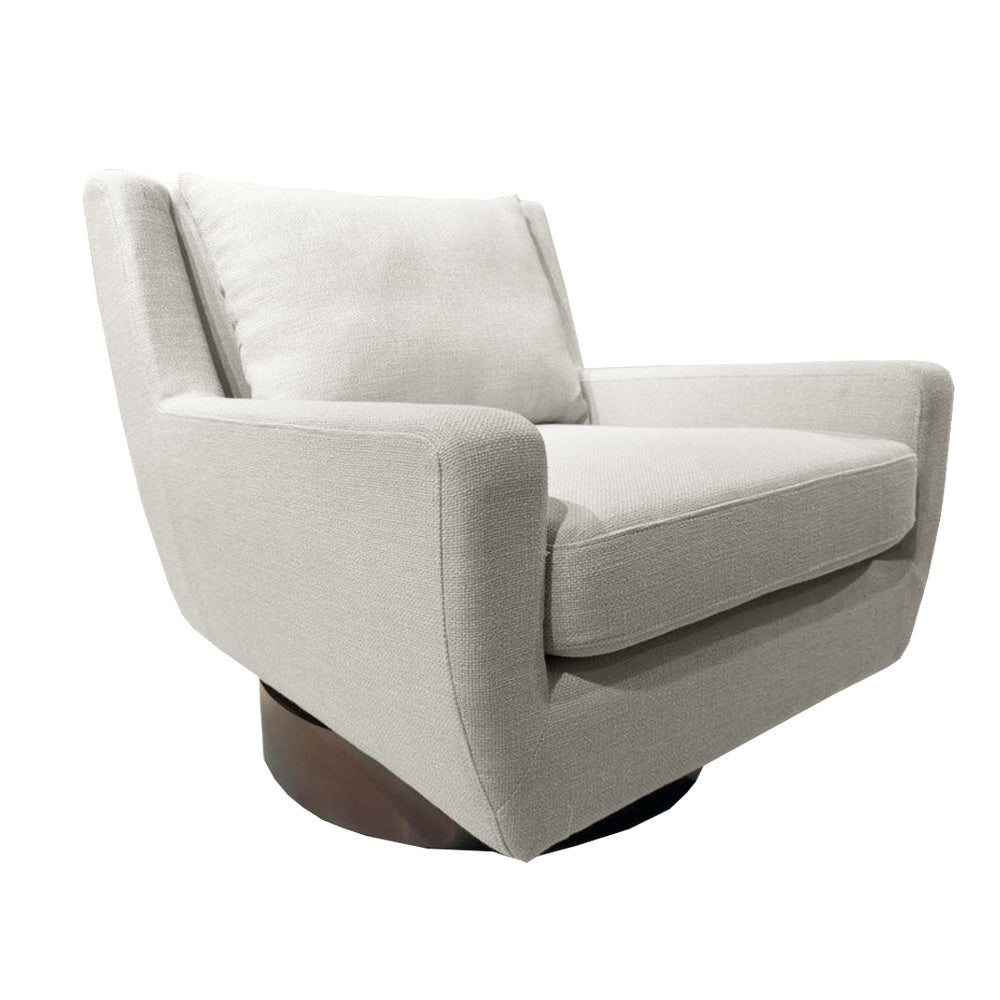 Wolfe Swivel Armchair - Ivory STS-AC906-WHT