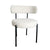 Cruz Dining Chair - White Boucle STS-DC208-WHT - On Sale