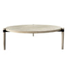 Cody Coffee Table - White Washed Ash with Gunmetal Legs TRF-CT10975-WHTGUN-ASH - On Sale