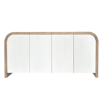 Cora Sideboard - White & Natural TRF-SD73180-NATWHT - On Sale