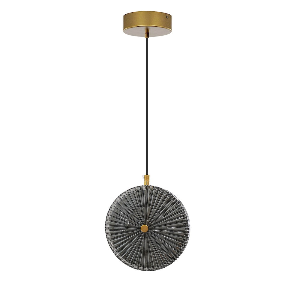 Holden 28cm Pendant Light - Smoke YUE-GRN2404-280-GY