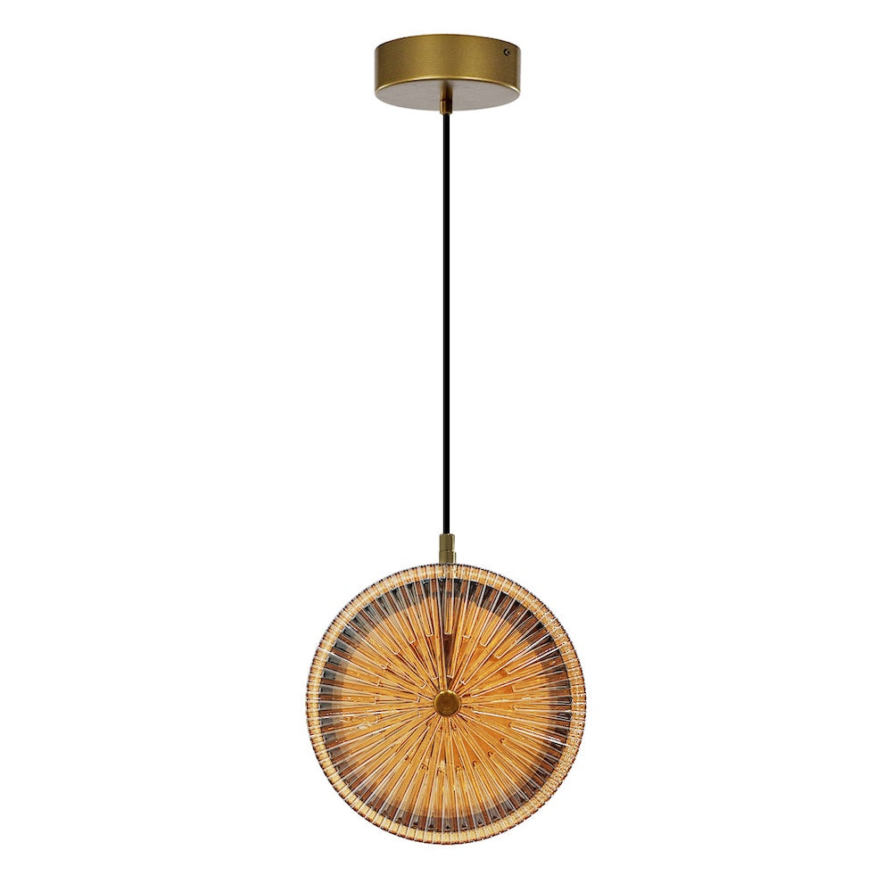 Holden 35cm Pendant Light - Amber YUE-GRN2404-350-A