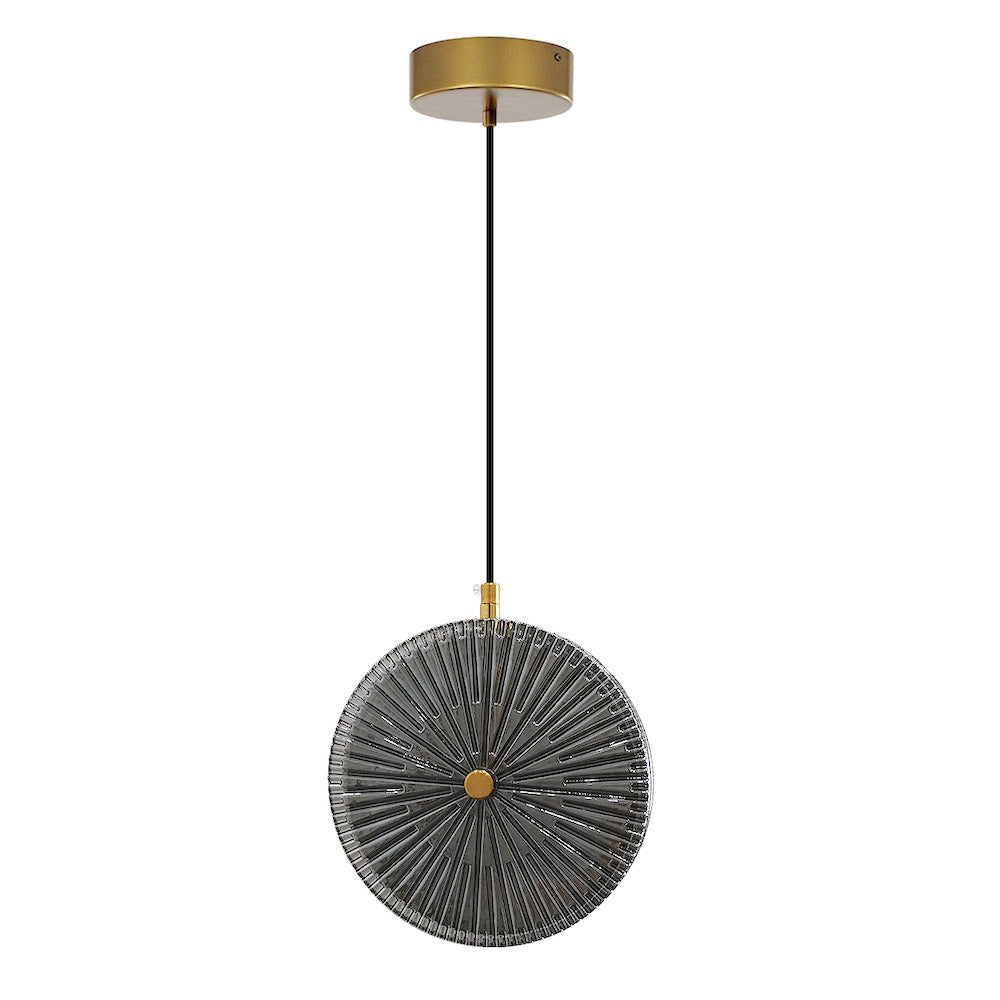 Holden 35cm Pendant Light - Smoke YUE-GRN2404-350-GY