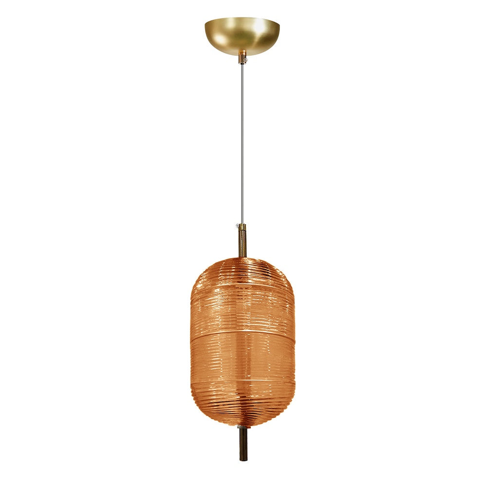 Florian Pendant Light Amber - A YUE-GRN3629-A-A