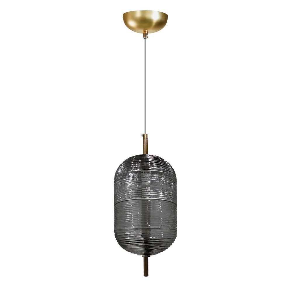 Florian Pendant Light Smoke - A YUE-GRN3629-A-GY