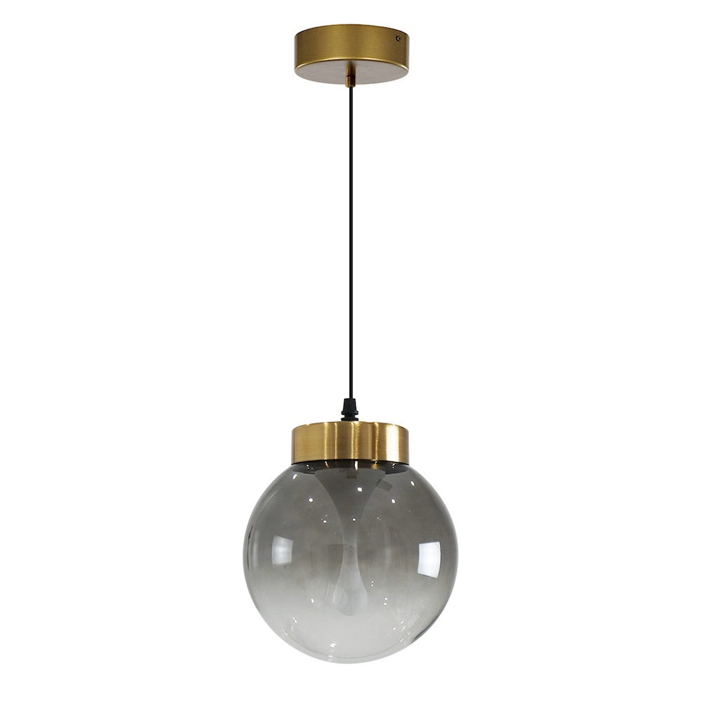 Fletcher 25cm Pendant Light - Smoke YUE-GRN3645-250-GY