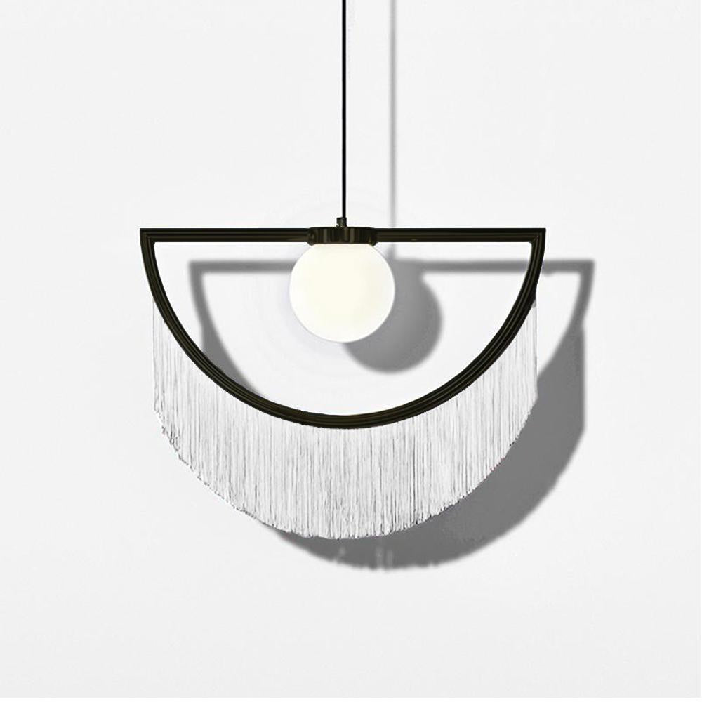 Cain Pendant White HX-D8139-WB