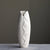 White Ceramic Leaf Vase SS077