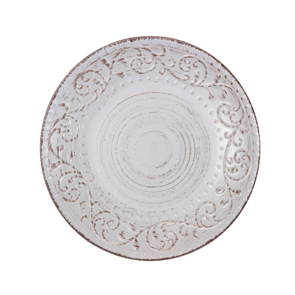 Rustic Fare Dinner Plate - Ivory 0275-CREA