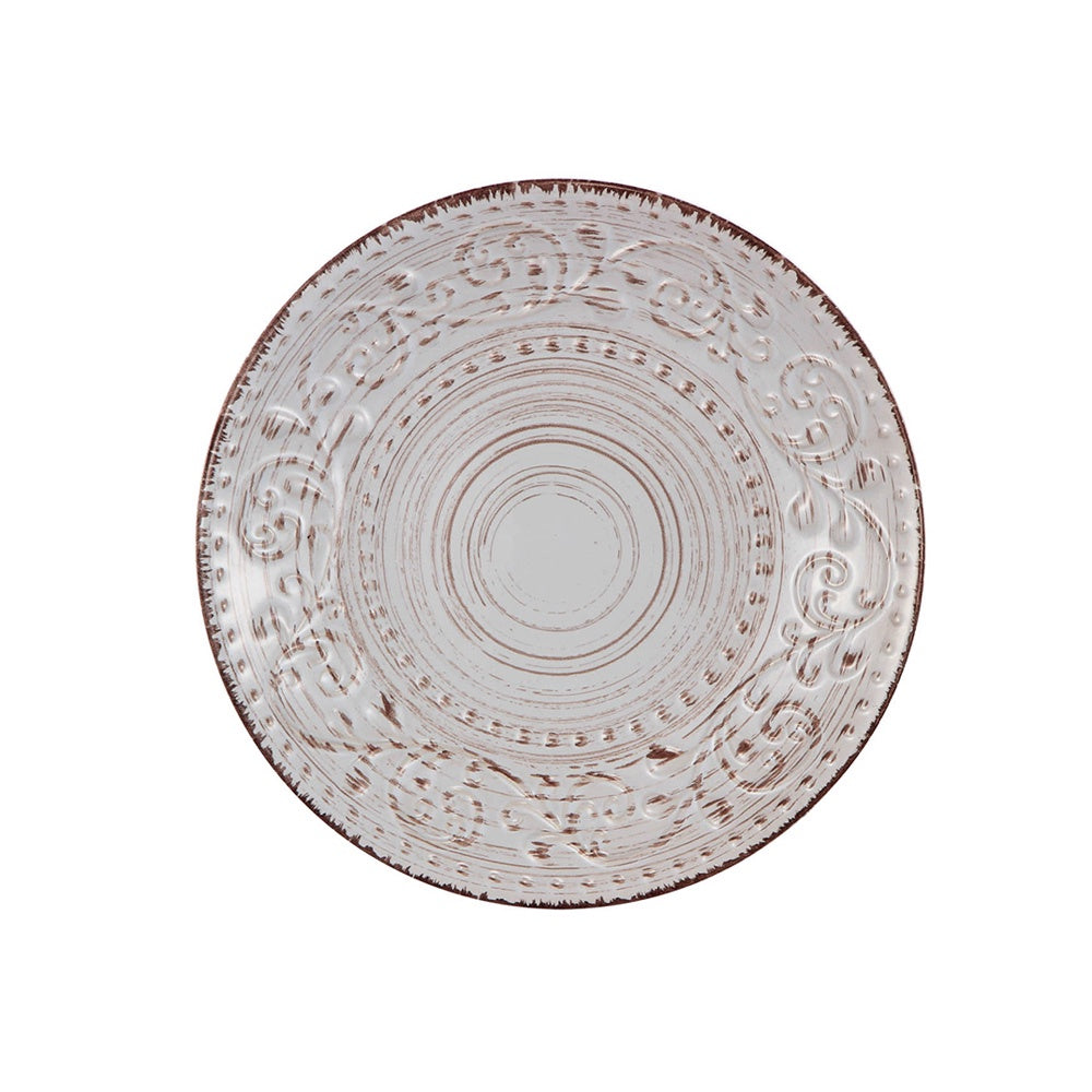 Rustic Fare Appetizer Plate - Ivory 0276-CREA