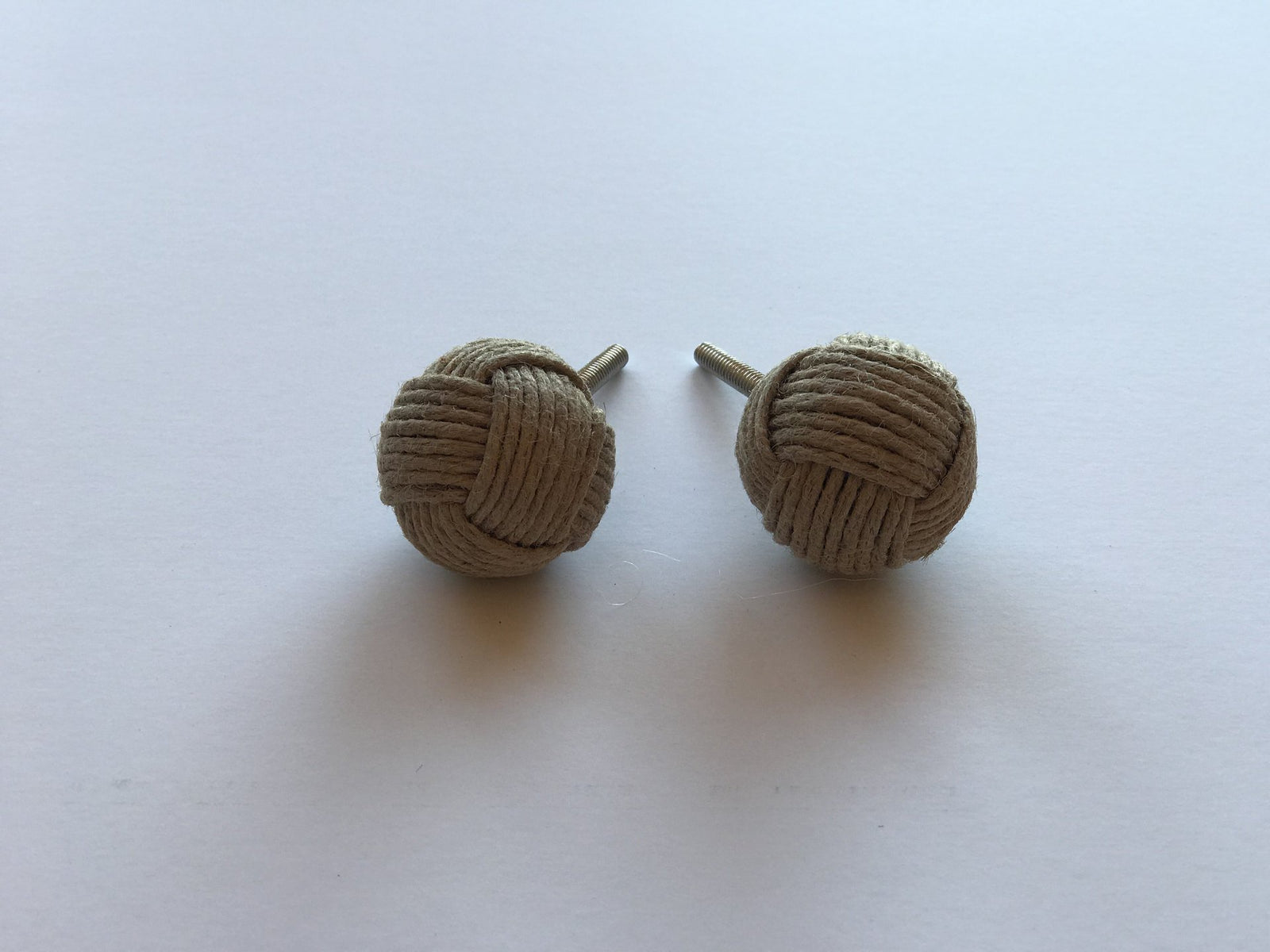 Knob with Natural Finish مقبض