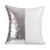Silver & Ivory Sequin Cushion وسادة