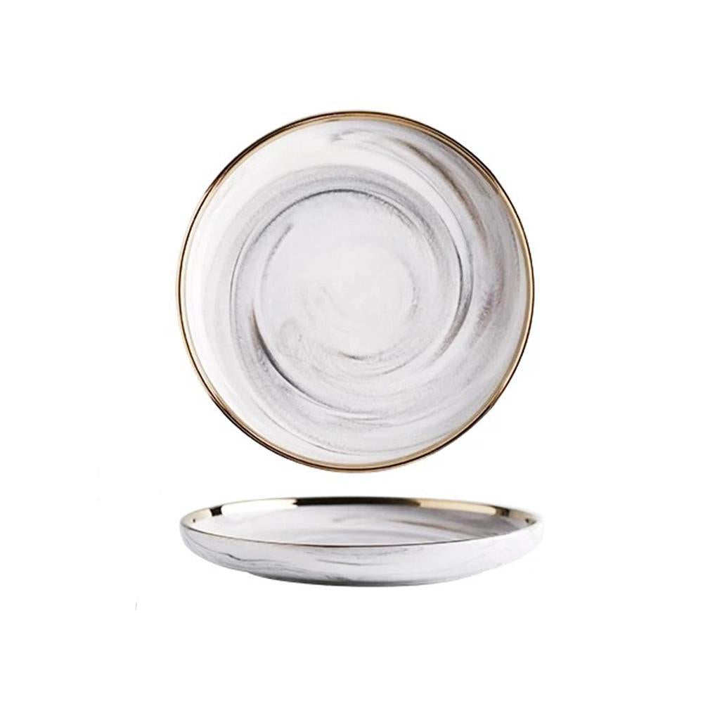 Swirl Dessert Plate MO-2124-BP