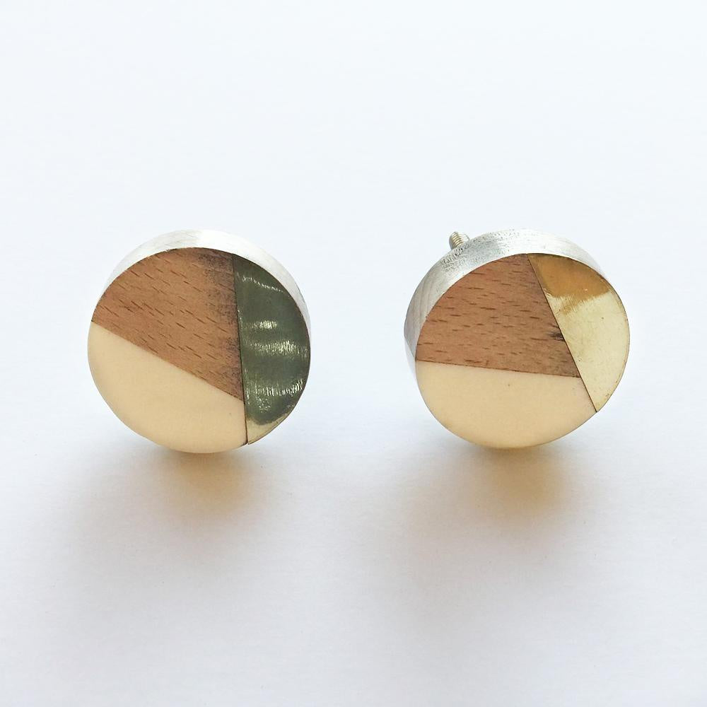 Bone Resin Wood KnobBRKN29 مقبض